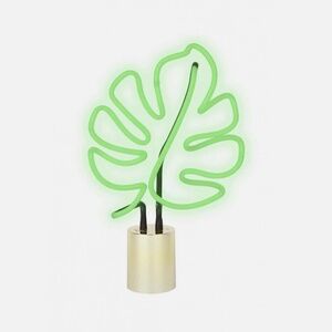 NEW SEALED SunnyLife Monstera Leaf Green Neon Light